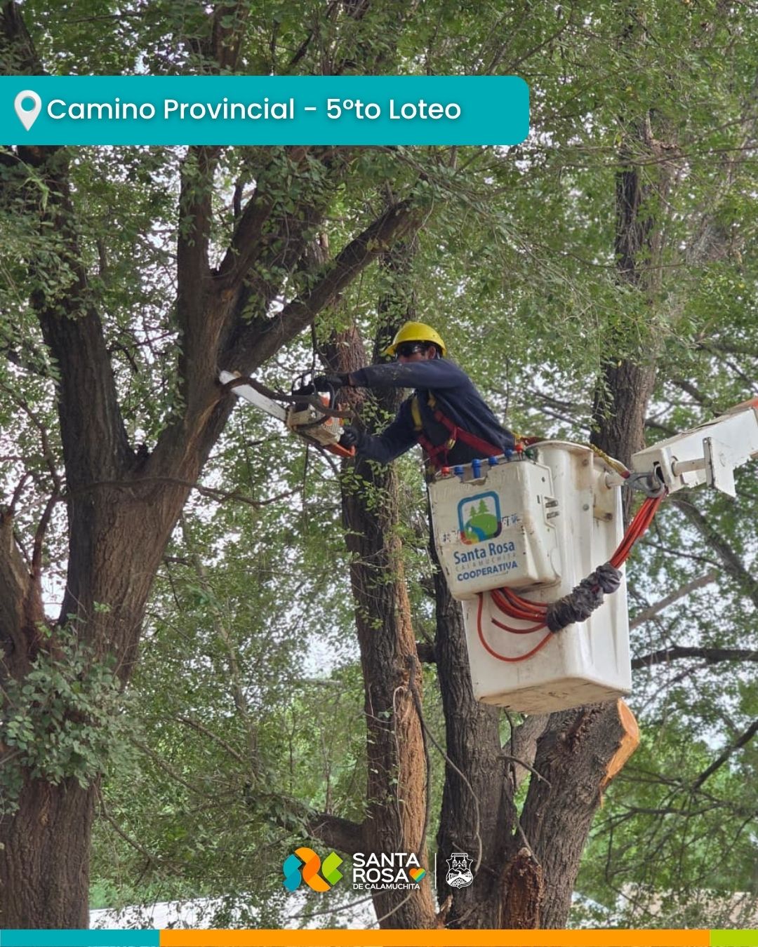 Trabajo conjunto para mejorar la seguridad en barrio 5to Loteo-La Ola Digital