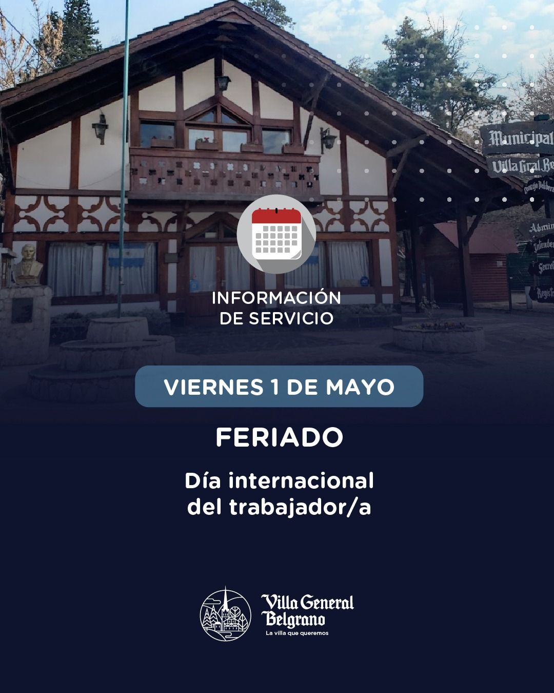 Villa General Belgrano informó cómo será la atención de los servicios públicos durante el fin de semana largo-La Ola Digital
