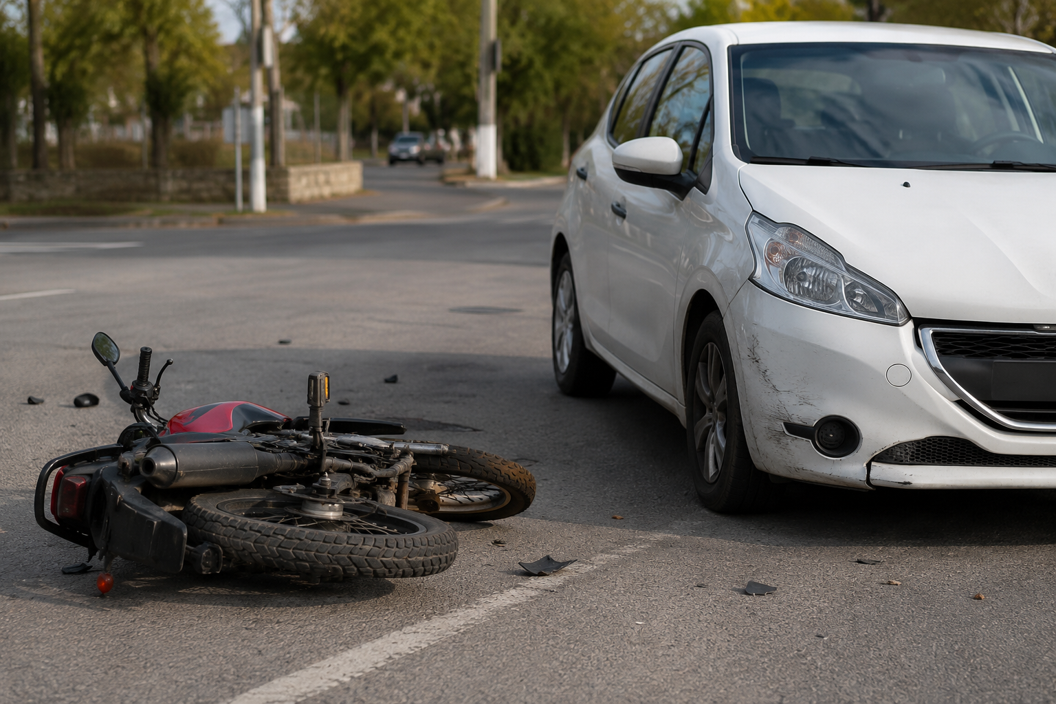Una motociclista resultó herida tras un choque en Santa Rosa de Calamuchita-La Ola Digital