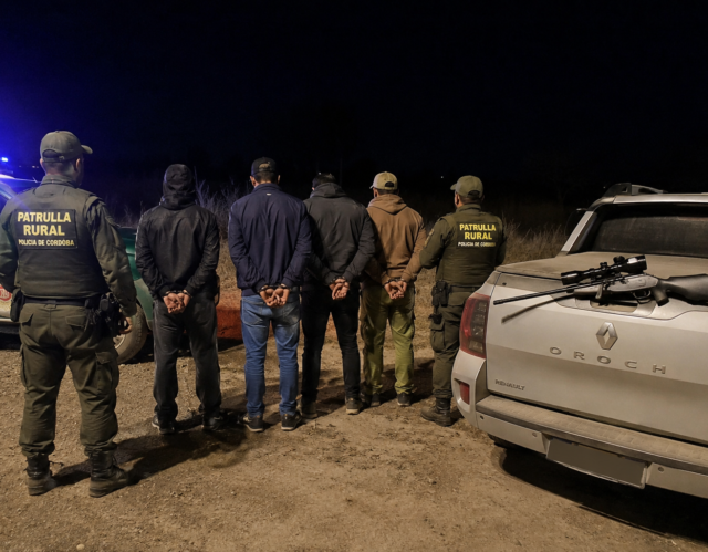 Cuatro hombres fueron aprehendidos en zona rural de Lutti por merodeo y portación ilegal de arma-La Ola Digital