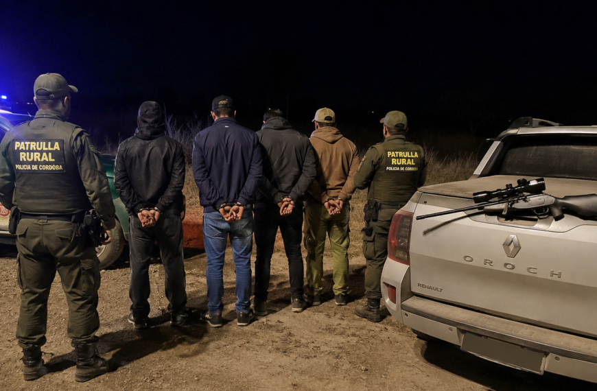 Cuatro hombres fueron aprehendidos en zona rural de Lutti por merodeo y portación ilegal de arma