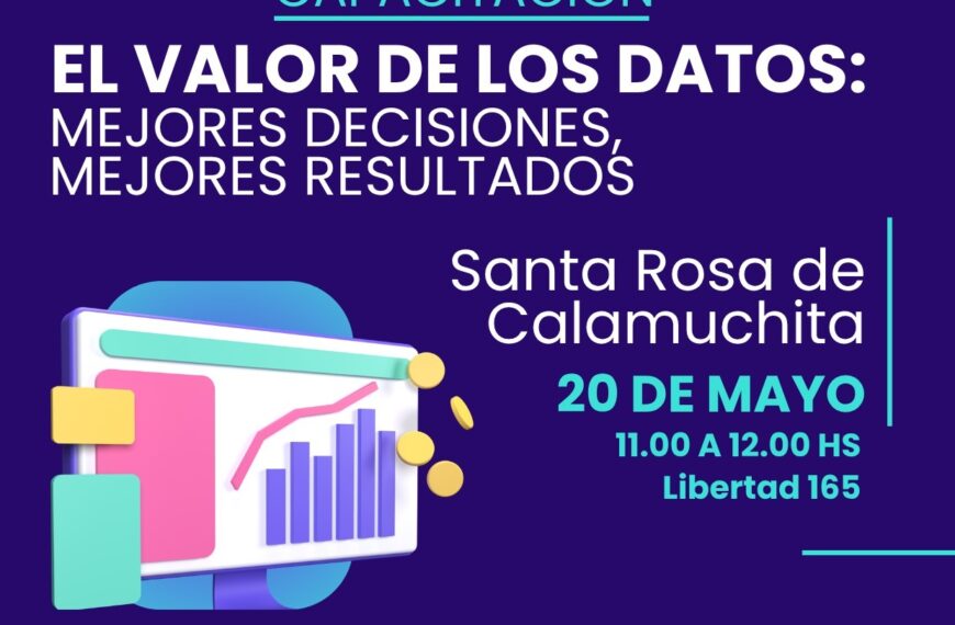 Santa Rosa será sede de una capacitación sobre el uso estratégico de los datos para mejorar la toma de decisiones-La Ola Digital