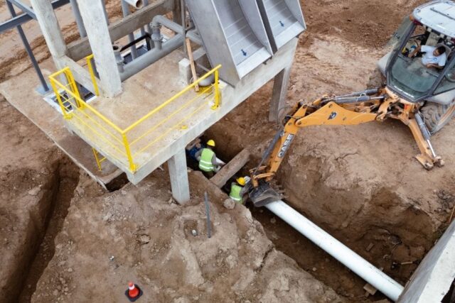 Almafuerte: tramo final de la obra de saneamiento que beneficiará a 16 mil vecinos-La Ola Digital