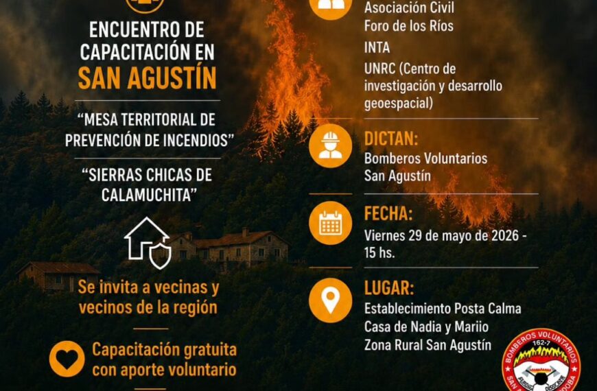 Capacitación en San Agustín para aprender a proteger viviendas ante incendios forestales-La Ola Digital