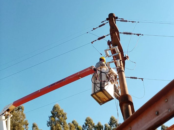 Corte programado de energía eléctrica en Barrio Gómez-La Ola Digital