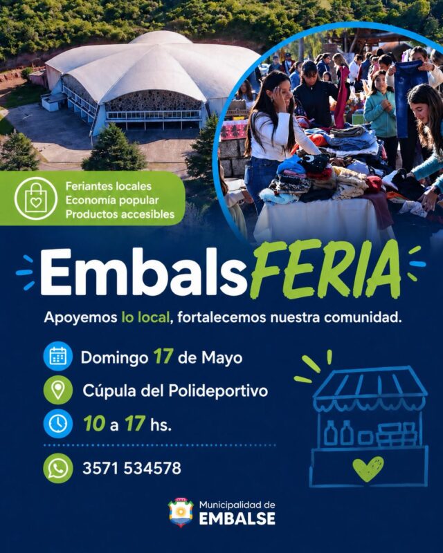 EmbalsFERIA regresa al Polideportivo para apoyar a emprendedores locales-La Ola Digital