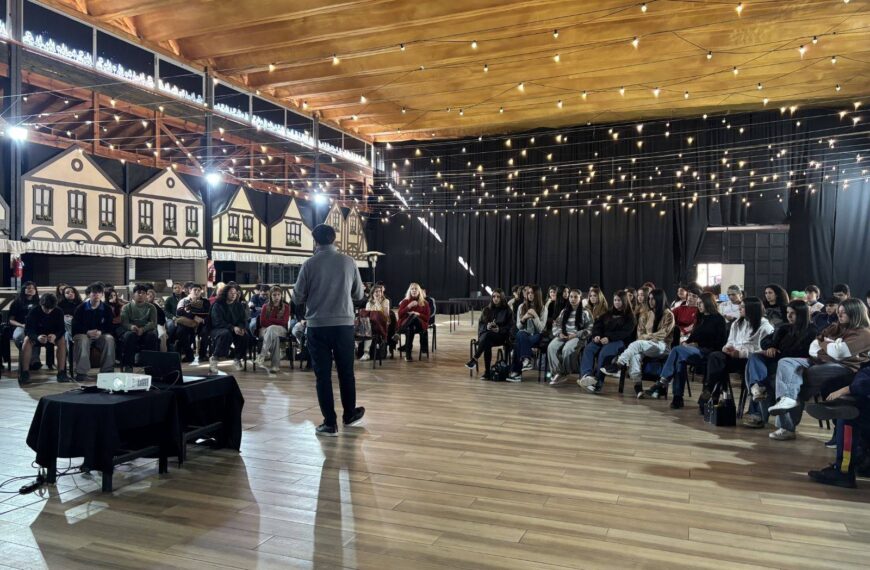 Villa General Belgrano fue sede del Foro Regional de Estudiantes Secundarios-La Ola Digital