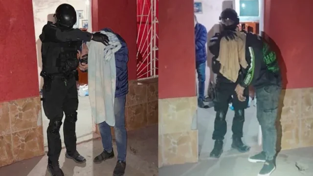 Detuvieron a padre e hijo por vender cocaína en su casa