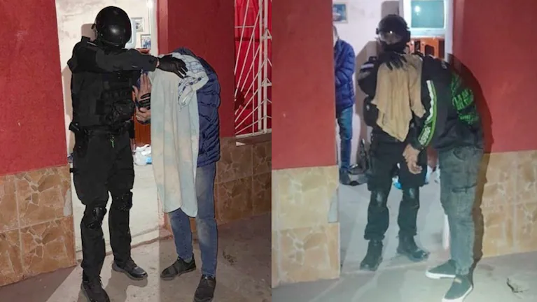 Detuvieron a padre e hijo por vender cocaína en su casa