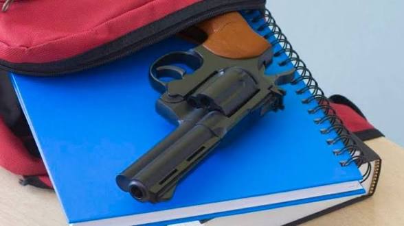 Un alumno levó un arma a la escuela