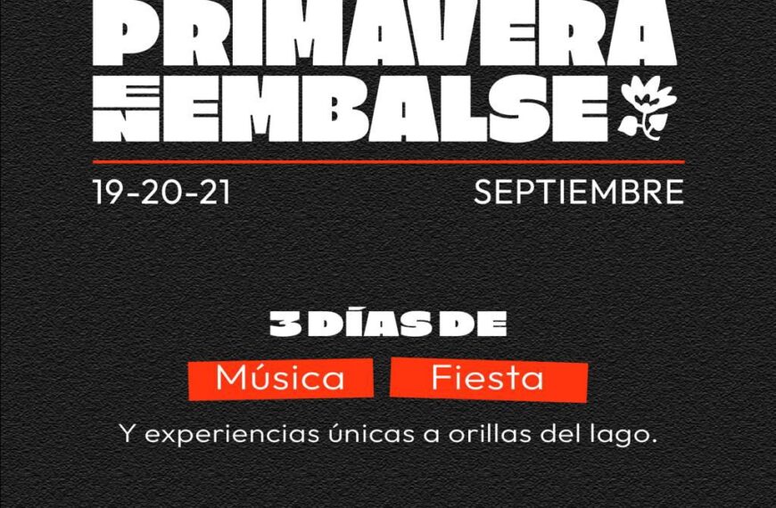 Embalse ya tiene fecha para su Fiesta de la Primavera