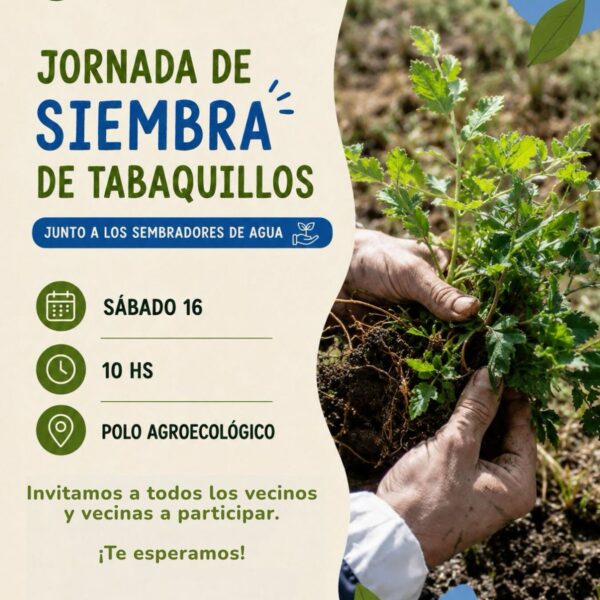 Villa Ciudad Parque invita a una jornada de siembra de tabaquillos para cuidar las cuencas de agua