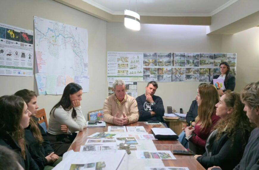 Santa Rosa avanza en planificación urbana junto a “Acción Urbana Calamuchita”