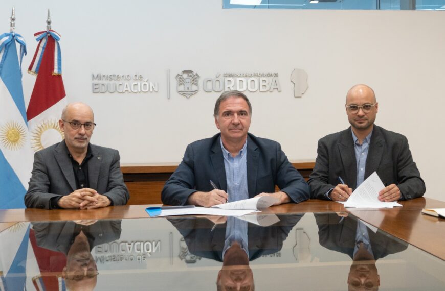 Cooperación técnica entre Educación, la UNC y el Colegio de Arquitectos
