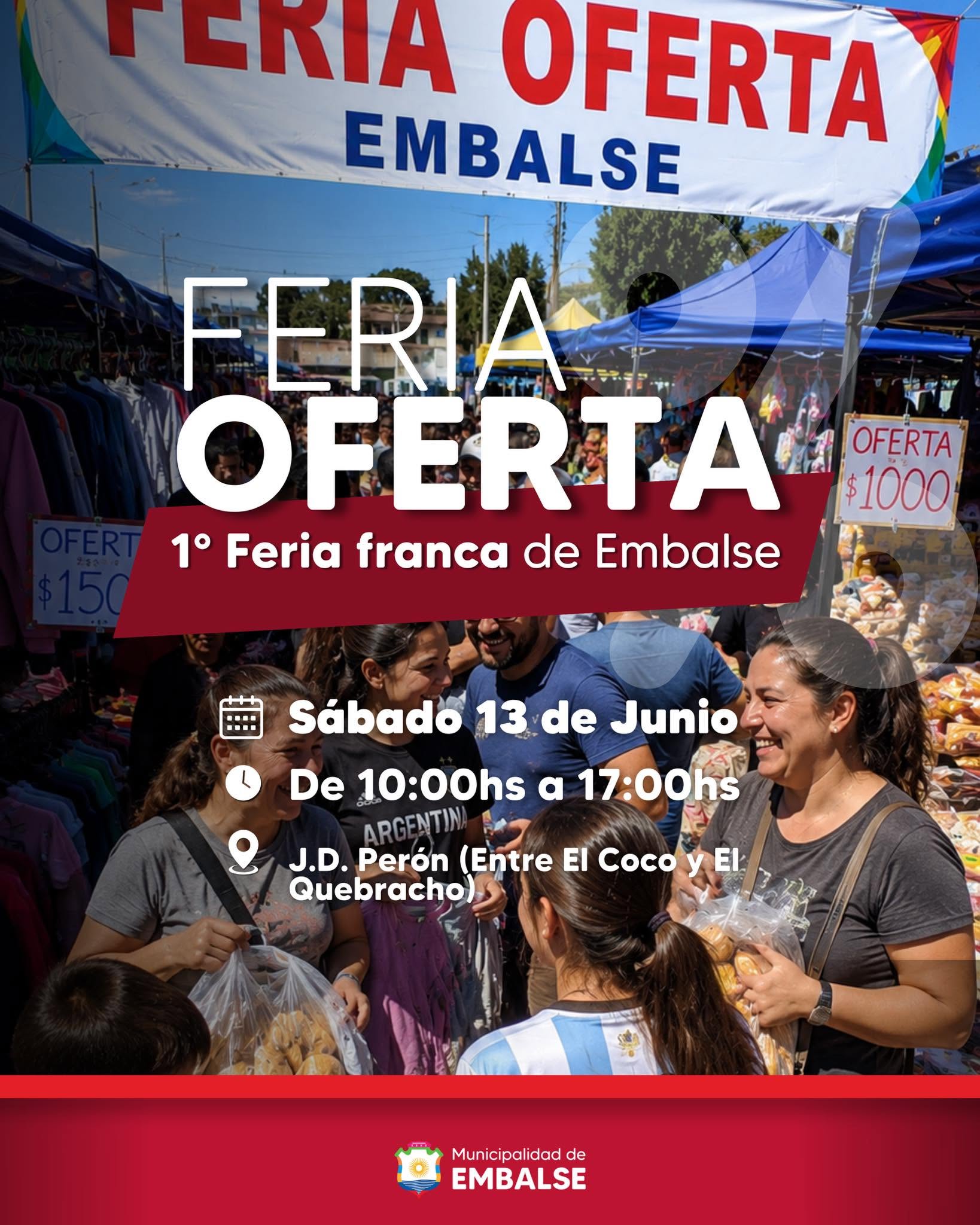 Embalse realizará su primera Feria Oferta con promociones especiales para las familias-La Ola Digital