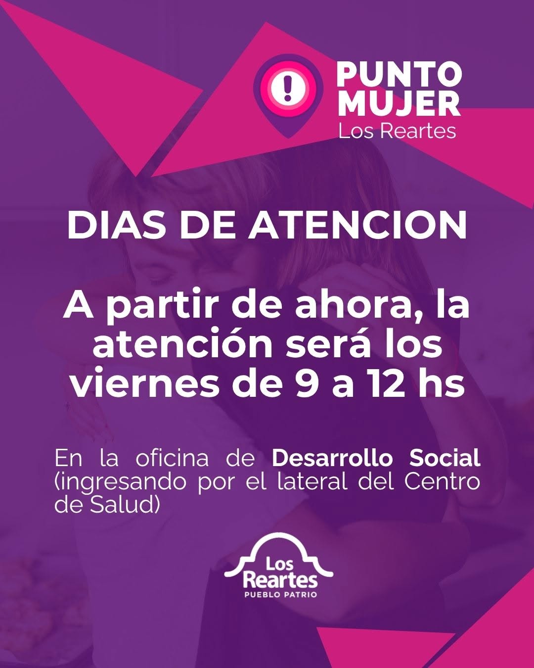 Los Reartes cuenta con un Punto Mujer para acompañar y asistir ante situaciones de violencia de género-La Ola Digital