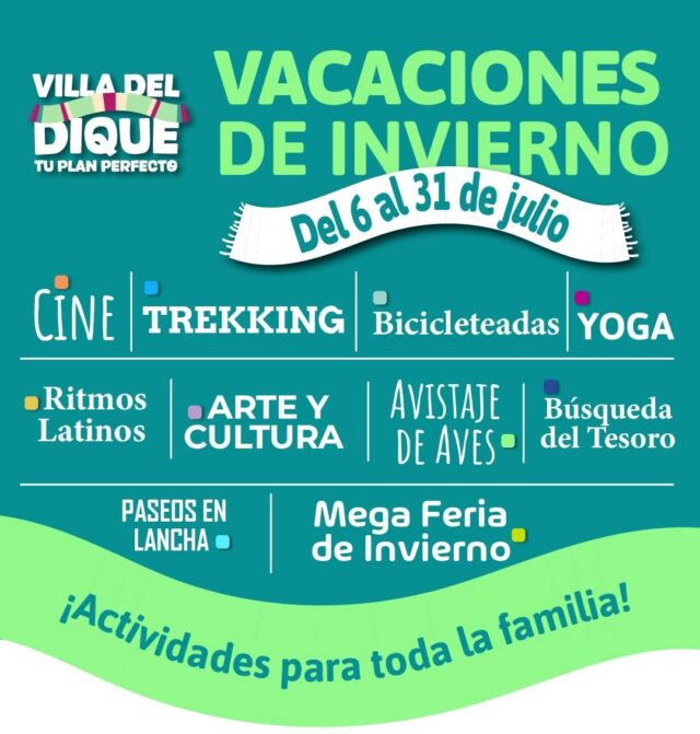 Villa del Dique prepara unas vacaciones de invierno con propuestas para toda la familia-La Ola Digital
