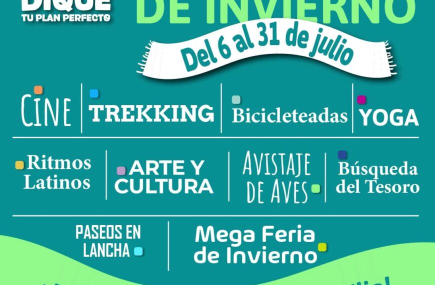 Villa del Dique prepara unas vacaciones de invierno con propuestas para toda la familia