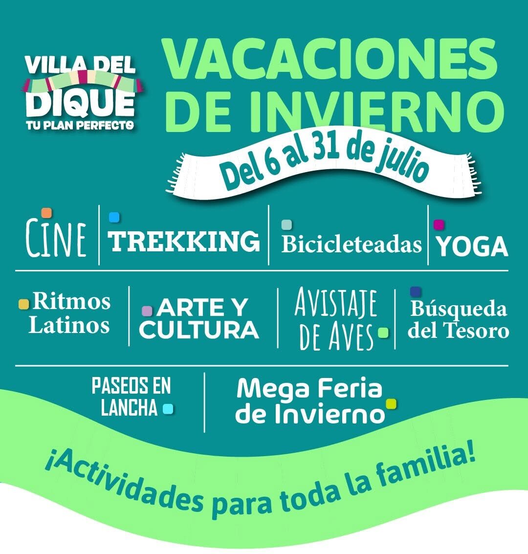 Villa del Dique prepara unas vacaciones de invierno con propuestas para toda la familia-La Ola Digital