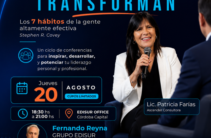 Ascender impulsa un ciclo para formar líderes y proyecta llegar a Calamuchita en 2027-La Ola Digital