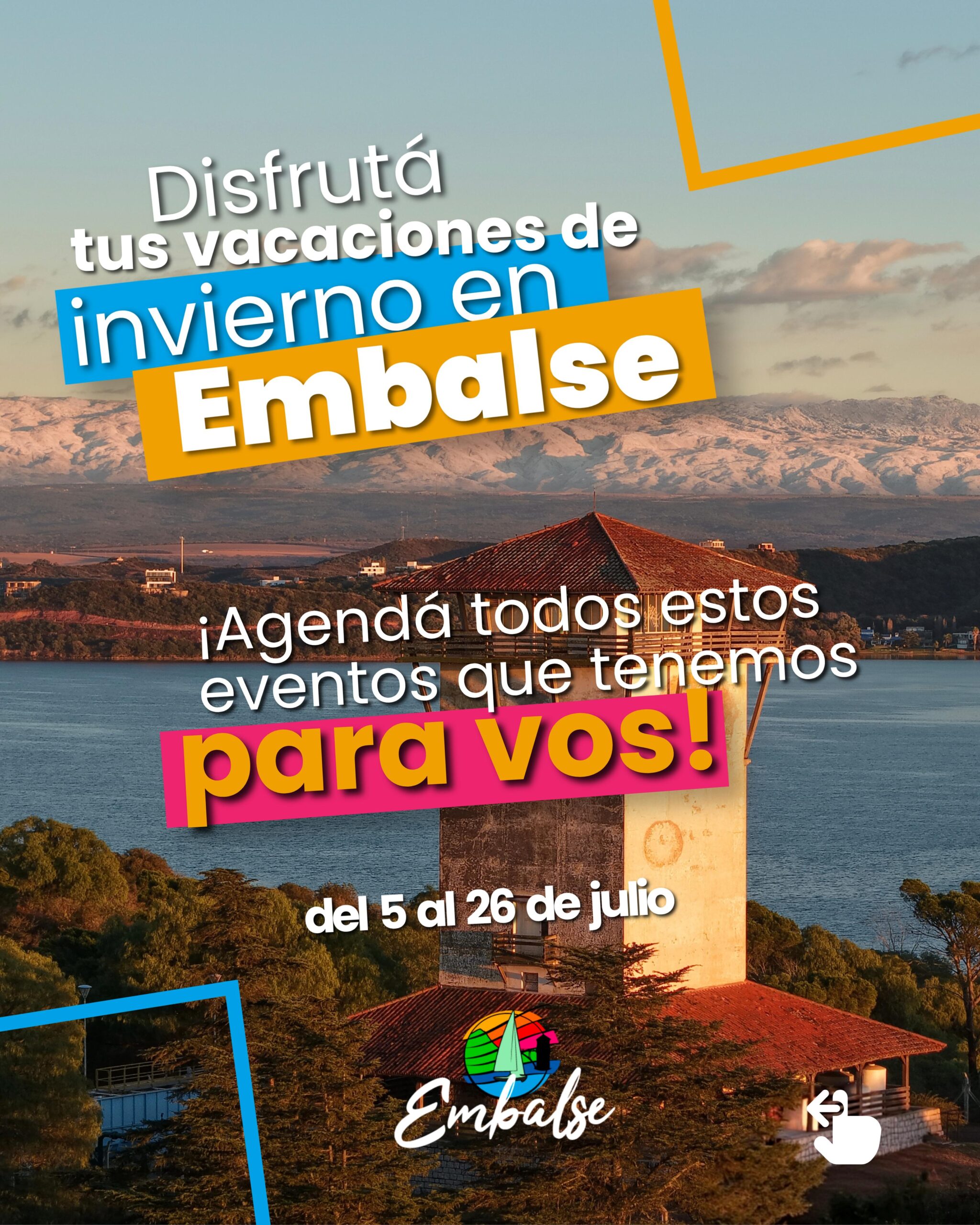 Embalse presentó su agenda de vacaciones de invierno con actividades para toda la familia-La Ola Digital