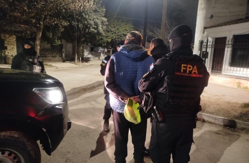 Controles de la FPA en Potrero de Garay: secuestraron estupefacientes