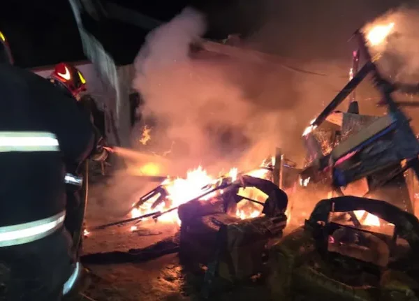 Se incendió una casa en Córdoba