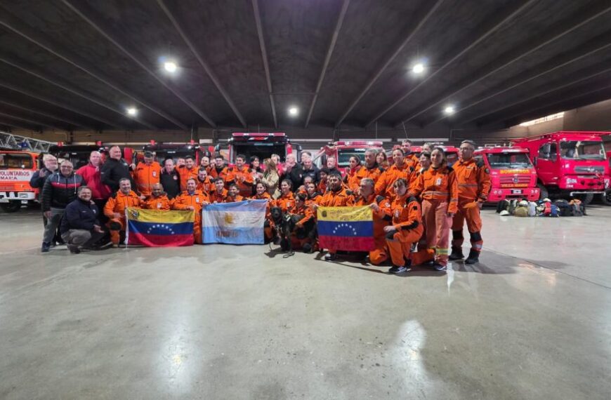 Córdoba recibió a sus rescatistas tras la misión humanitaria en Venezuela-La Ola Digital