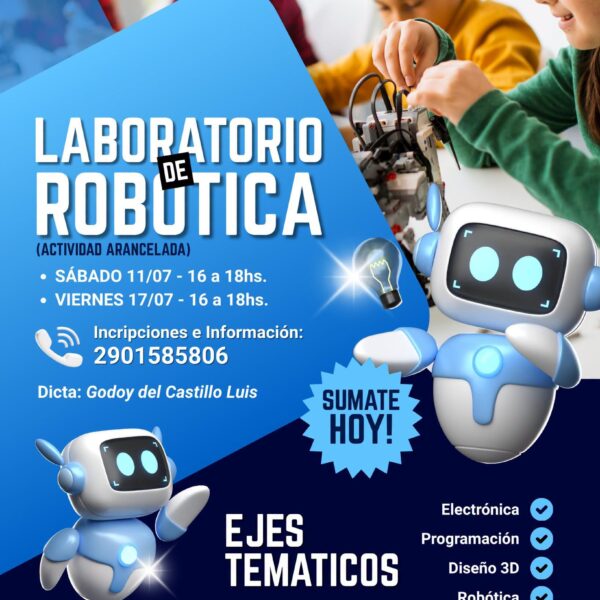 El Instituto Terciario de Santa Rosa lanza un Laboratorio de Robótica para aprender tecnología creando