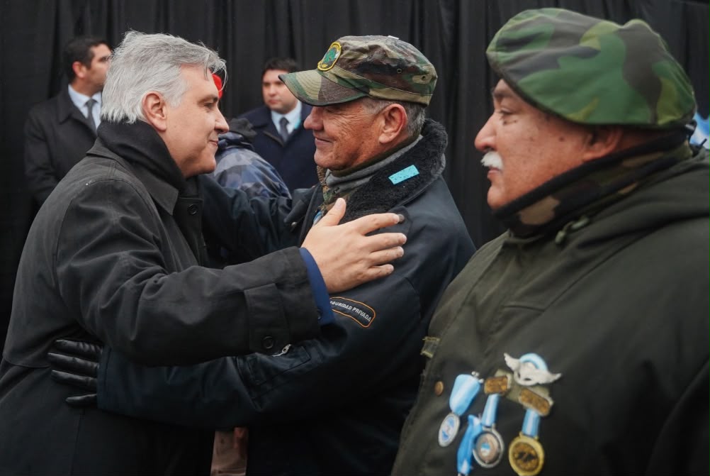 Llaryora encabezó los actos en homenaje a San Martín en Salsipuedes
