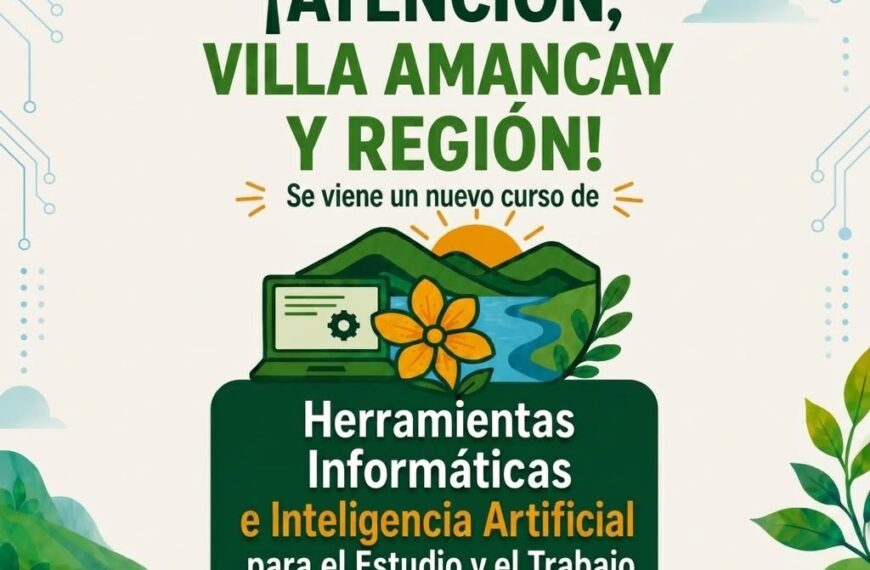 La Escuela de Oficios de Villa Amancay comenzó sus actividades con una gran convocatoria-La Ola Digital