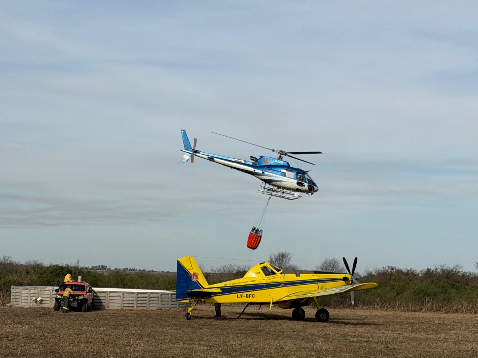 Córdoba fortalece su sistema de combate contra incendios-La Ola Digital