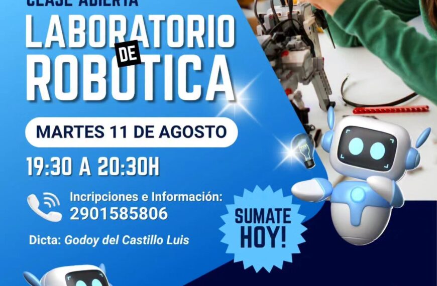Santa Rosa de Calamuchita abre las puertas al mundo de la robótica con una clase gratuita-La Ola Digital