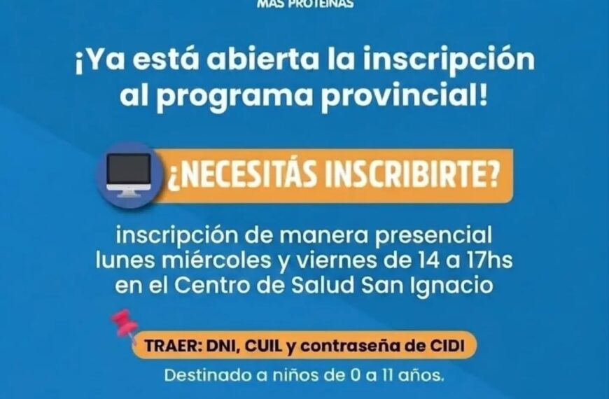 San Ignacio: están abiertas las inscripciones al programa “Más Leche, Más Proteína”-La Ola Digital