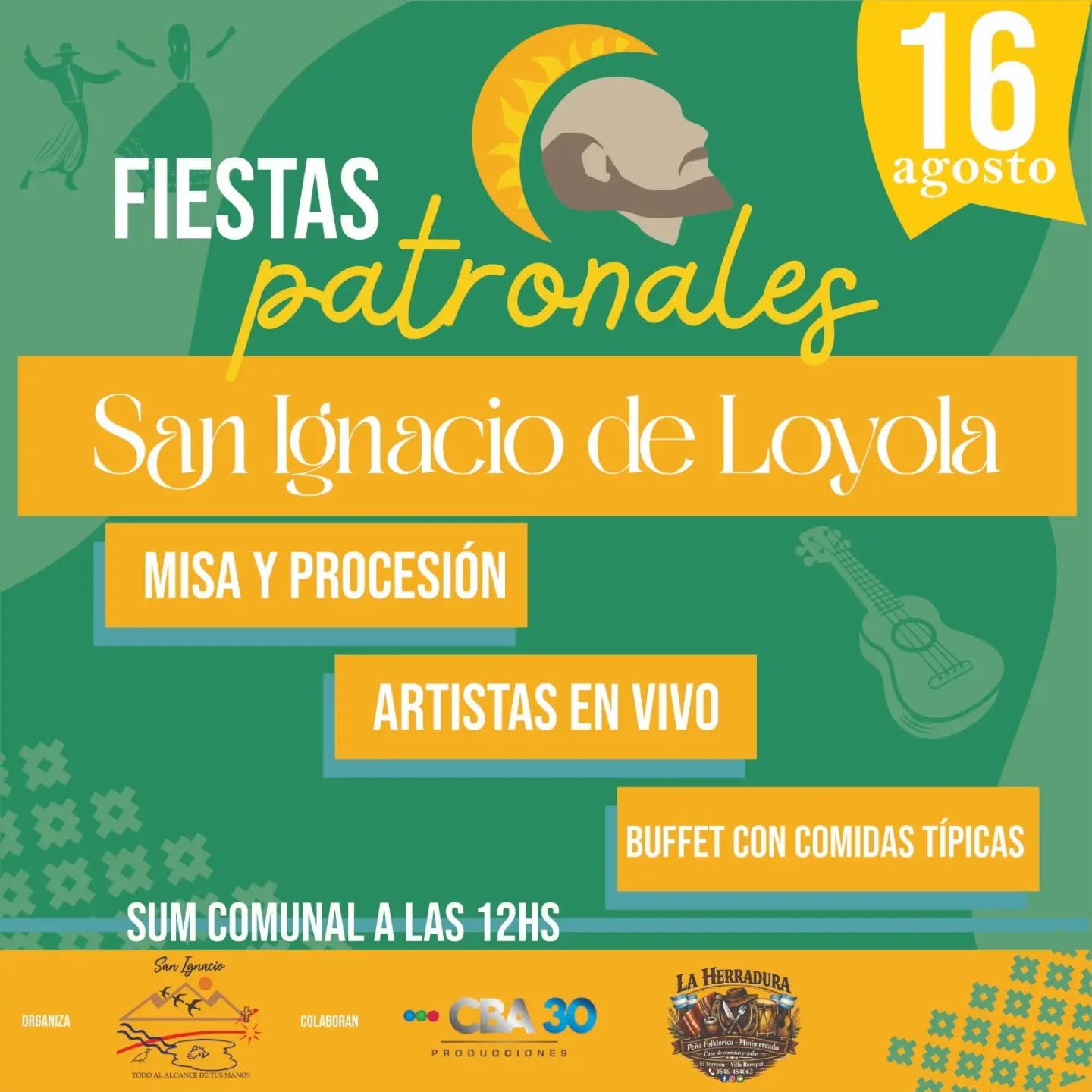 San Ignacio celebrará sus Fiestas Patronales con música, tradición y gastronomía-La Ola Digital