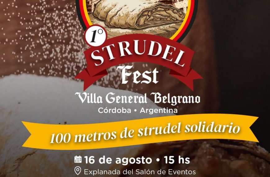 Villa General Belgrano tendrá su primer Strudel Fest solidario a beneficio del nuevo hospital-La Ola Digital