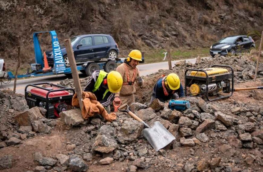 Embalse: avanza una nueva línea de media tensión con tecnología única en el país-La Ola Digital