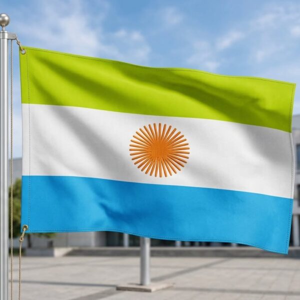 Santa Rosa de Calamuchita ya tiene su bandera oficial