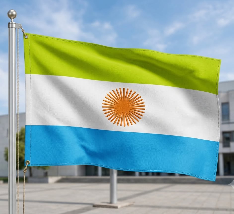 Santa Rosa de Calamuchita ya tiene su bandera oficial-La Ola Digital