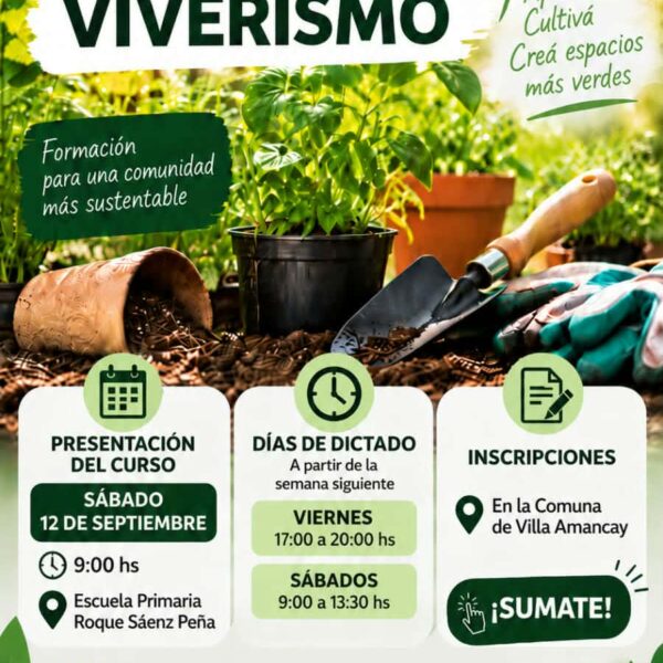 Villa Amancay suma nuevas propuestas de capacitación con cursos de oficios