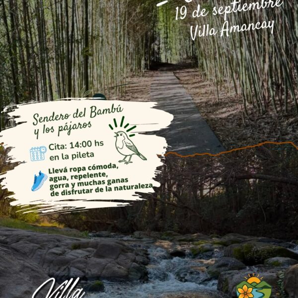 Villa Amancay tendrá una jornada de naturaleza, artesanías y teatro este sábado