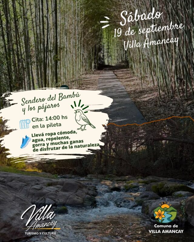 Villa Amancay tendrá una jornada de naturaleza, artesanías y teatro este sábado-La Ola Digital