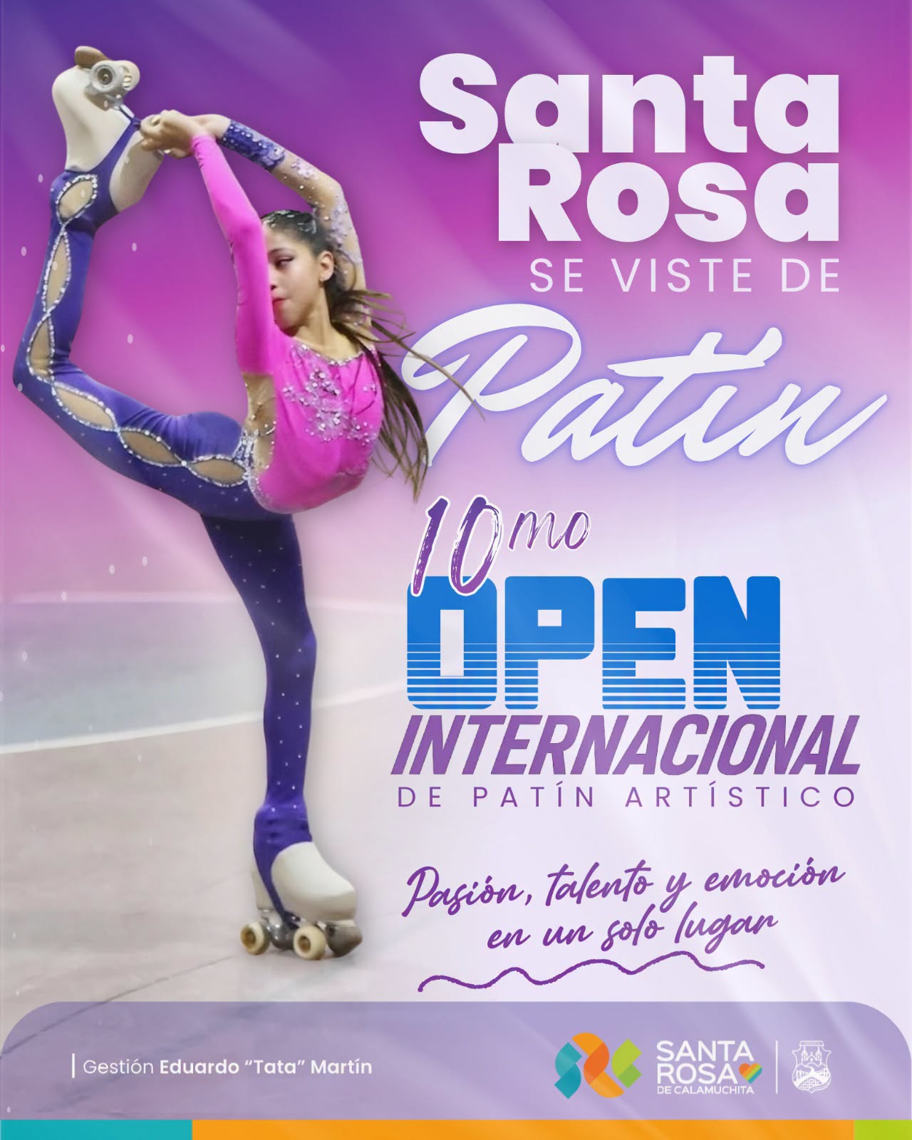 Santa Rosa de Calamuchita recibe la 10° edición del Open de Patín Artístico-La Ola Digital