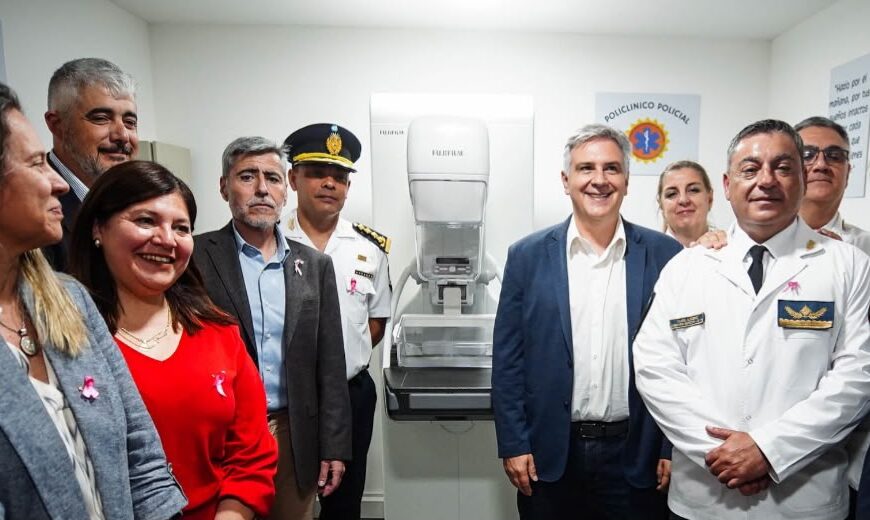 El Policlínico Policial cuenta con un nuevo mamógrafo digital